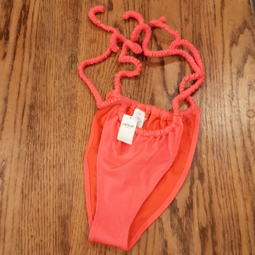 Aerie Cheekie Vibrant Pink Bikini Bottom